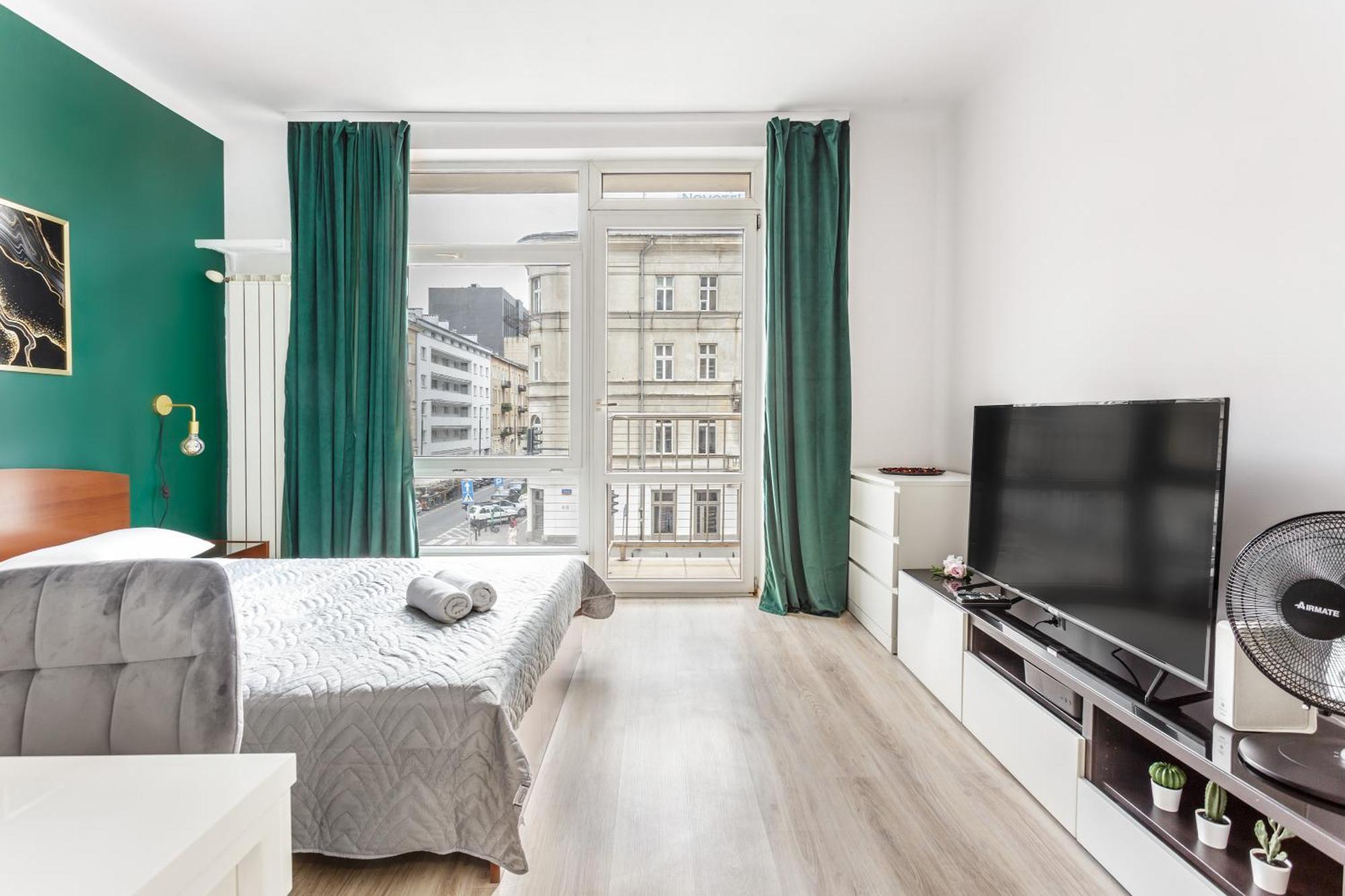 Ferienwohnung Lemonade Nowogrodzka Warschau Exterior foto
